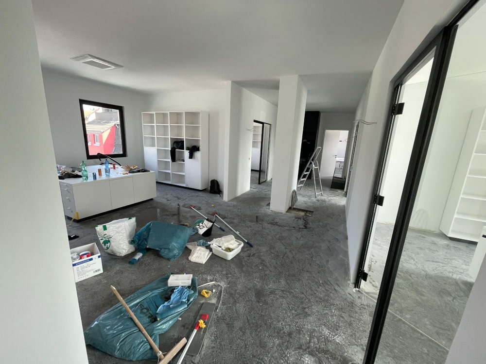 Bauendreinigung Bochum vorher