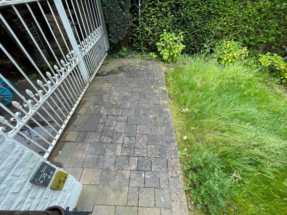 Steinreinigung Bochum vorher